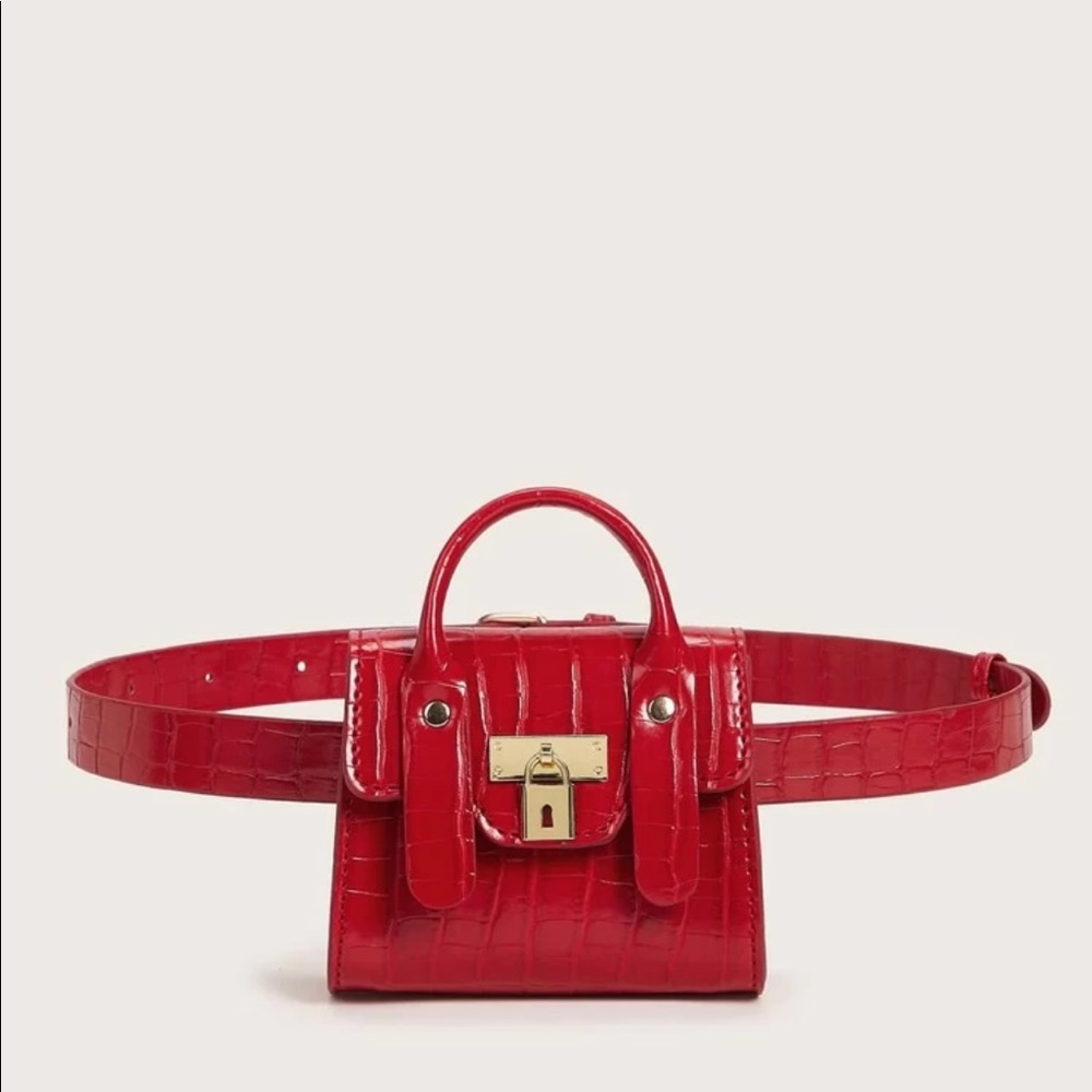 Red Mini Fanny Pack
